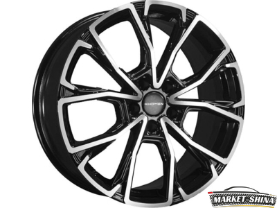 Khomen KHW1907 (Subaru Forester) 7.5 x 19 5*114.3 Et:45 Dia:56.1 Black