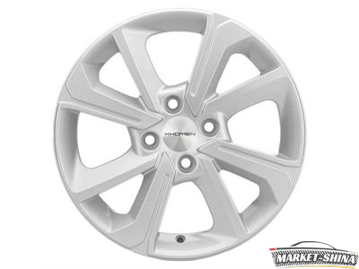 Khomen KHW1501 (Logan/Sandero/Xray) 6 x 15 4*100 Et:40 Dia:60.1 F-Silver