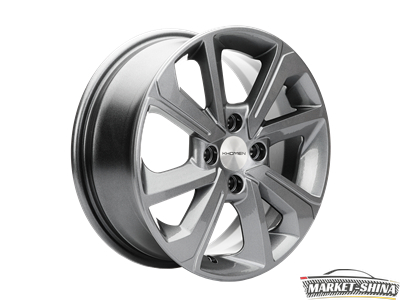 Khomen 1501 6 x 15 4*100 Et:48 Dia:54.1 Gray