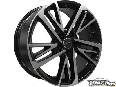 Khomen KHW1815 (Tugella) 8 x 18 5*108 Et:46 Dia:63.4 Black-FP