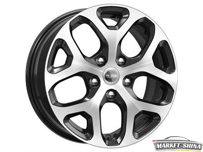 K&K KC869 6.5 x 16 4*100 Et:50 Dia:60.1 алмаз черный