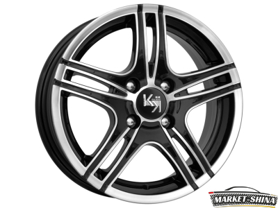 K&K Пандора (КС466) 8.5 x 19 5*120 Et:45 Dia:67.1 Алмаз черный