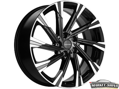 Khomen KHW1901 (Haval Dargo) 7.5 x 19 5*114.3 Et:40 Dia:66.6 Gray-FP